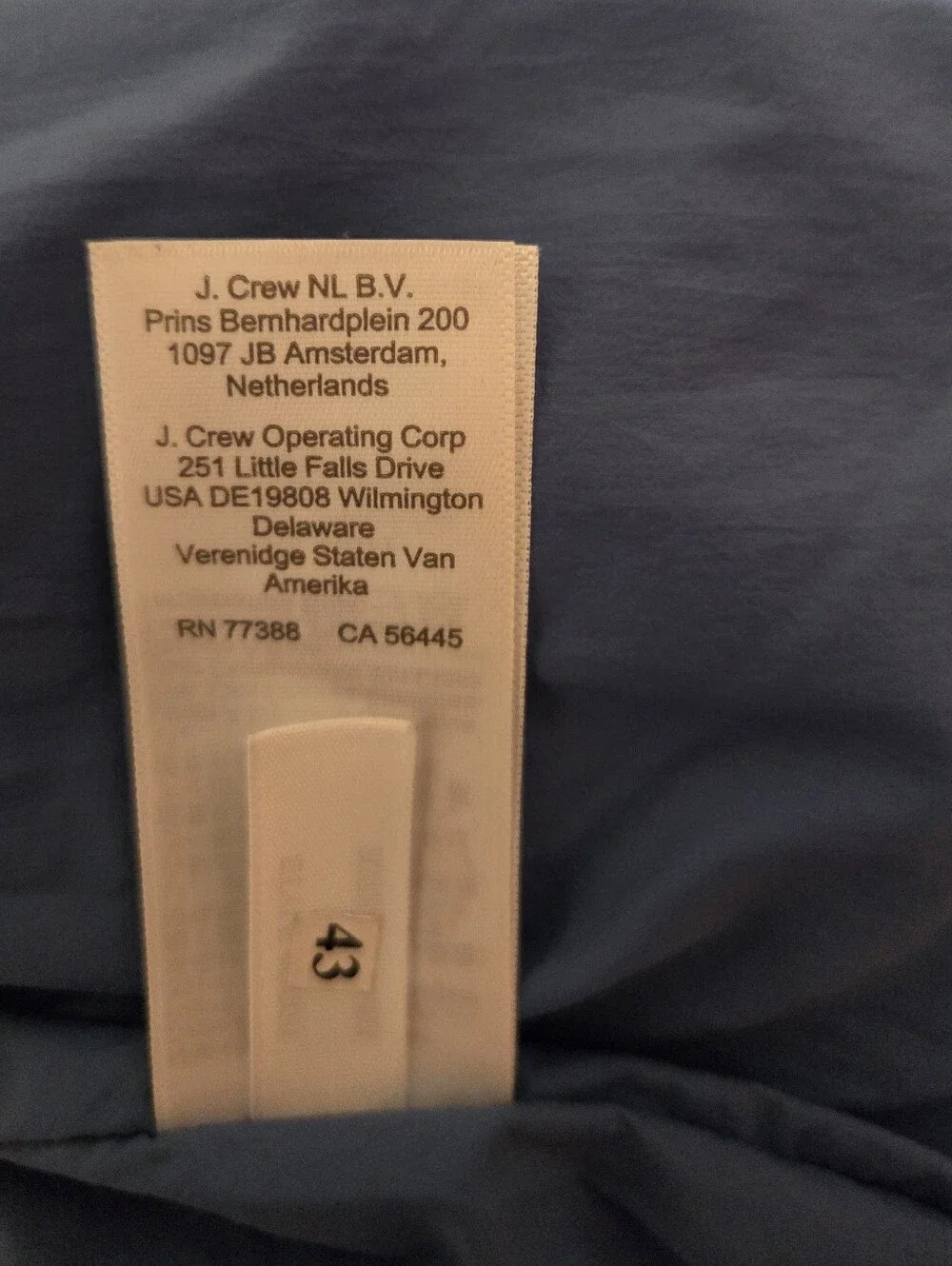 J. Crew lightweight but